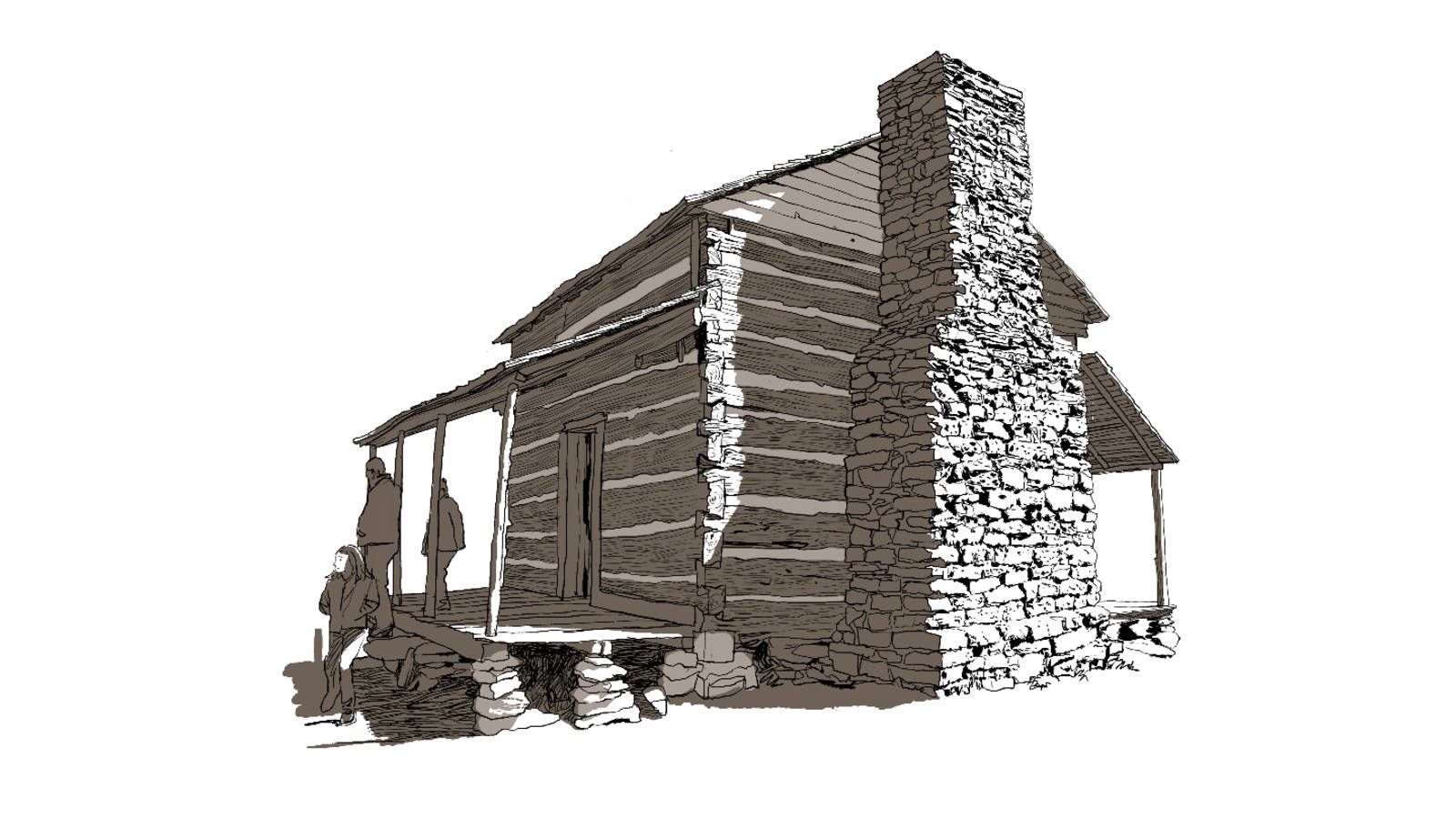 <p>The John Oliver cabin is thought to be the oldest of the over 80 structures in the park. No frills here: The immense amount of labor required to build the simplest dwelling is there for all to see. </p>