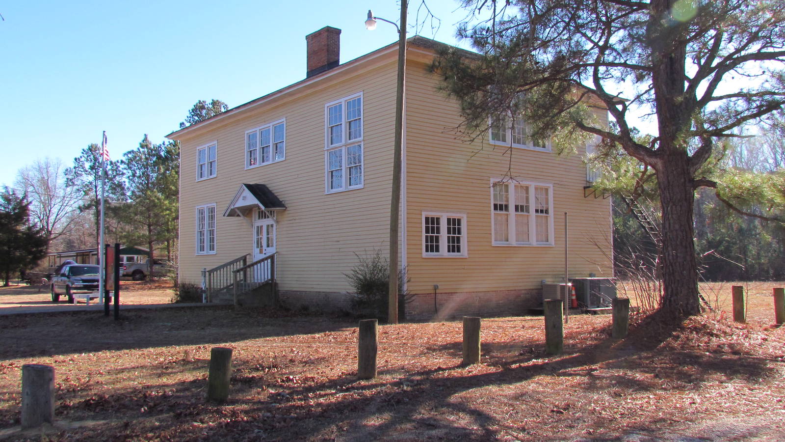 <p>The San Domingo Rosenwald School, a four-teacher school in Mardela Springs, Maryland</p>